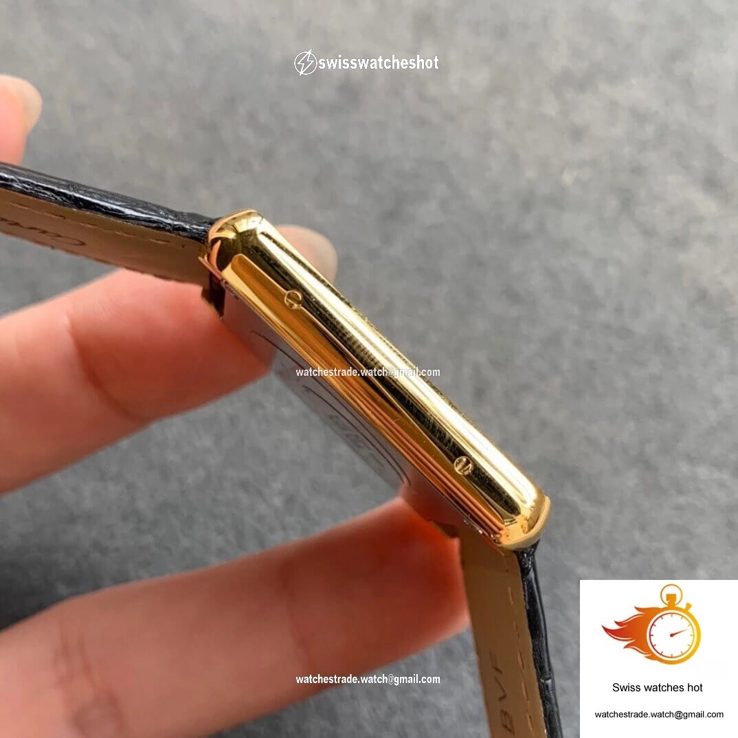Cartier Tank K11 Factory V2 Yellow Gold White Dial 6
