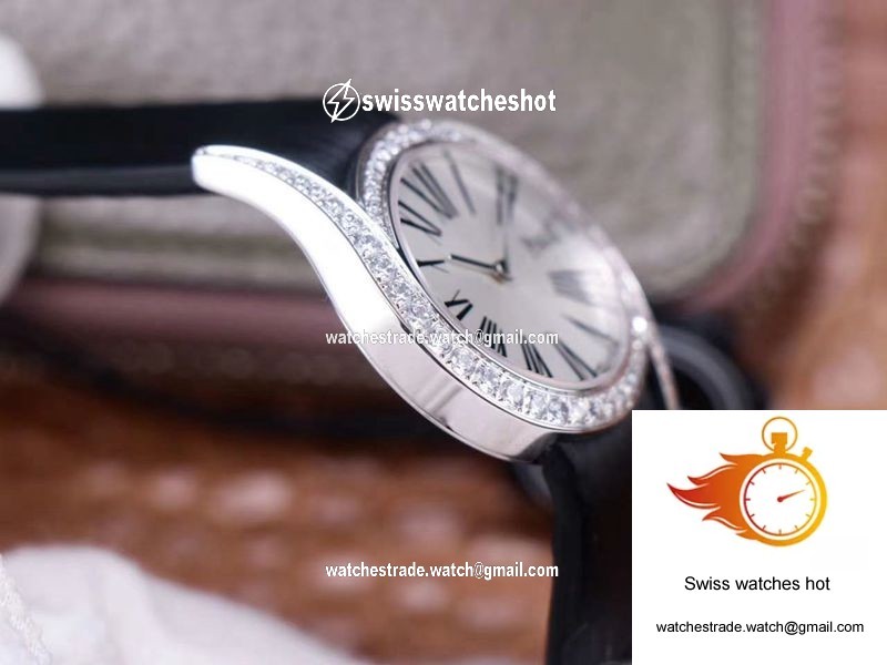 Piaget Limelight Gala Quartz Watch G0A42150 ZF Factory White Gold Diamond 6