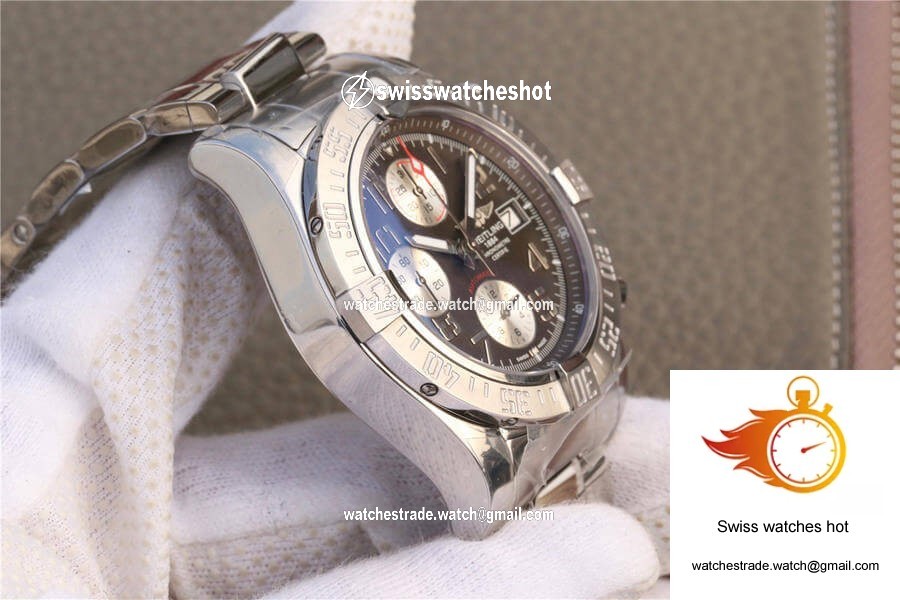 Breitling Avenger II A1338111/F564/170A GF Factory Bituminous Coal Color Dial 6