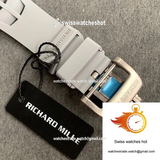 Richard Mille RM-011 KV Factory White Ceramic Case 6