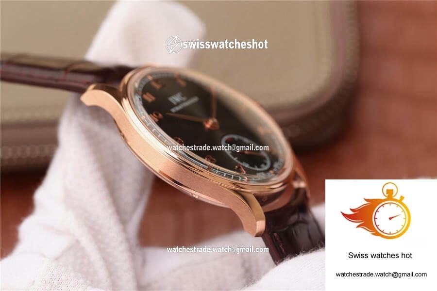 IWC Portuguese IW545406 ZF Factory Brown Dial 6