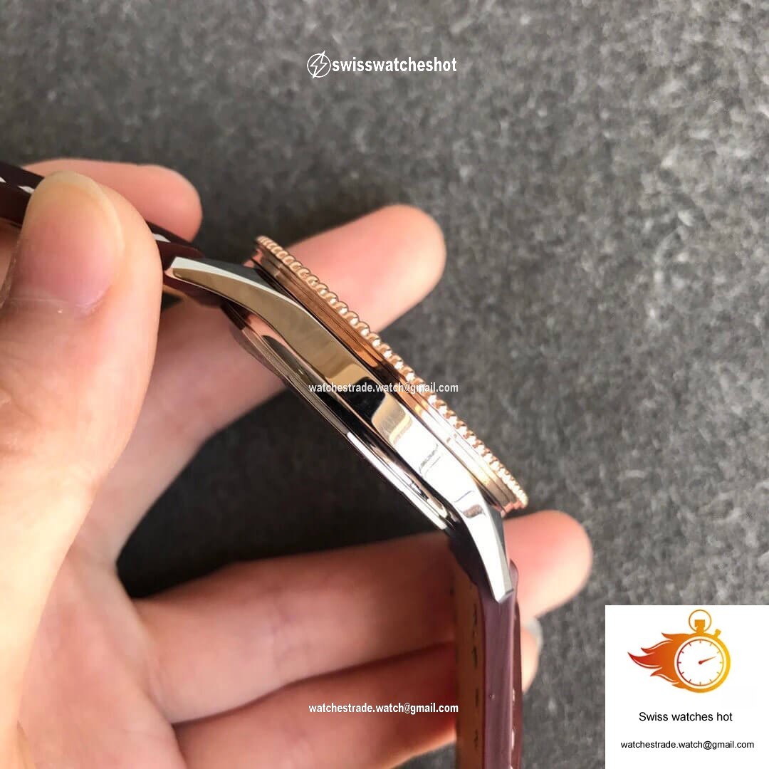 Breitling Navitimer 1 U17326211G1P2 V7 Factory Cowhide Strap 6