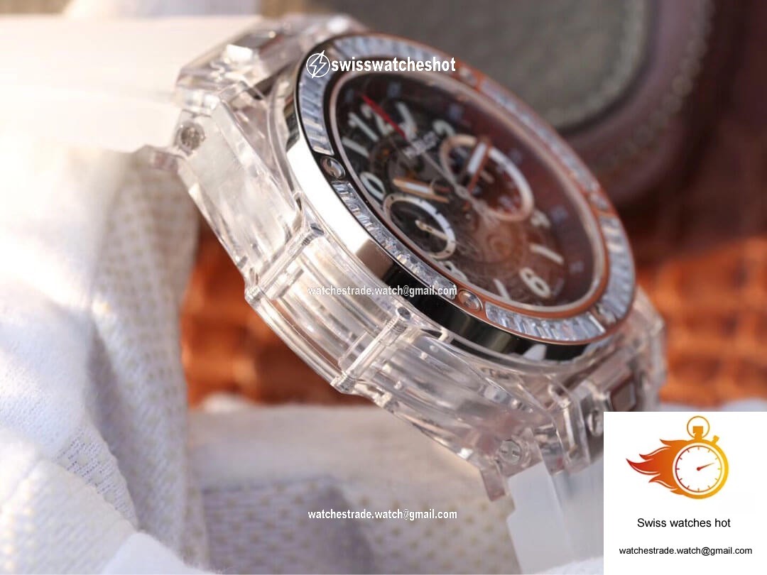 Hublot Big Bang 411.JX.4802.RT Diamond Bezel Hollow Dial 6
