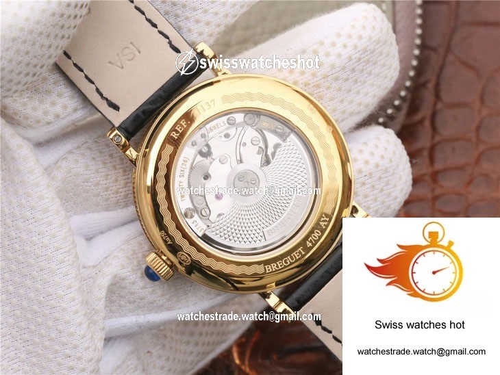 Breguet Classique Moonphase 4396 Yellow Gold White Dial 6