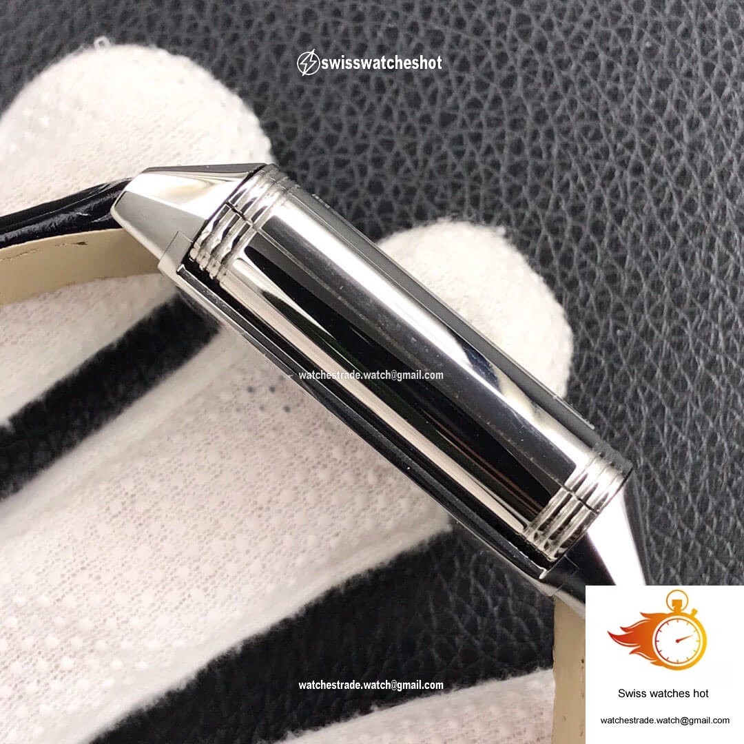 Jaeger LeCoultre Reverso Tribute Double-sided Double Time Zone Flip MG Factory White Dial 6