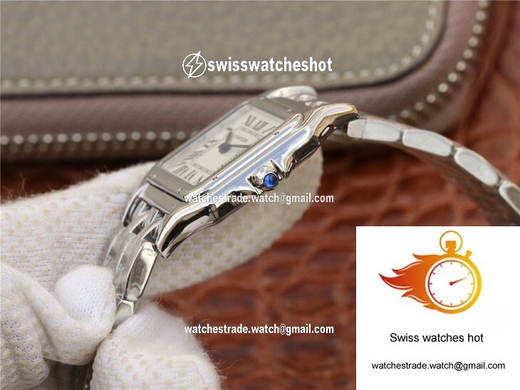 Cartier Panthere De Medium Ladies WSPN0007 GF Factory Silver Dial 6