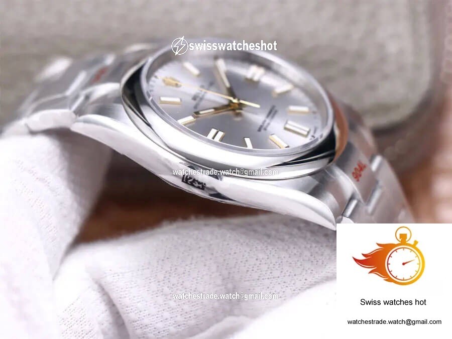 Rolex Oyster Perpetual M124300-0001 41MM EW Factory Silver Dial 6
