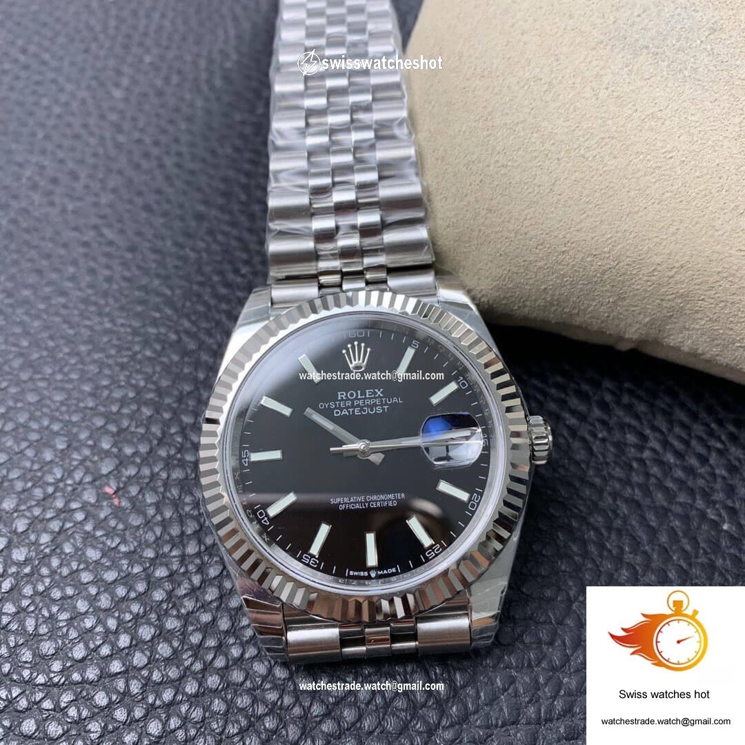 Rolex Datejust M126334-0018 EW Factory Black Dial 6