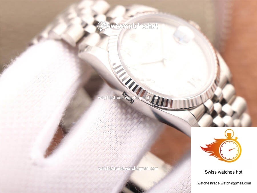 Rolex Datejust M126234-0029 EW Factory Diamond Silver Dial 6
