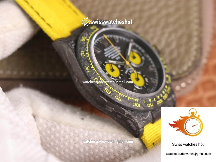 Rolex Daytona Diw Retrofit Version WWF Factory Carbon Fiber Pattern 6