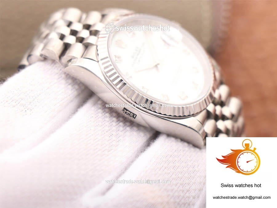 Rolex Datejust M126234-0019 EW Factory White Mother-Of-Pearl Dial 6