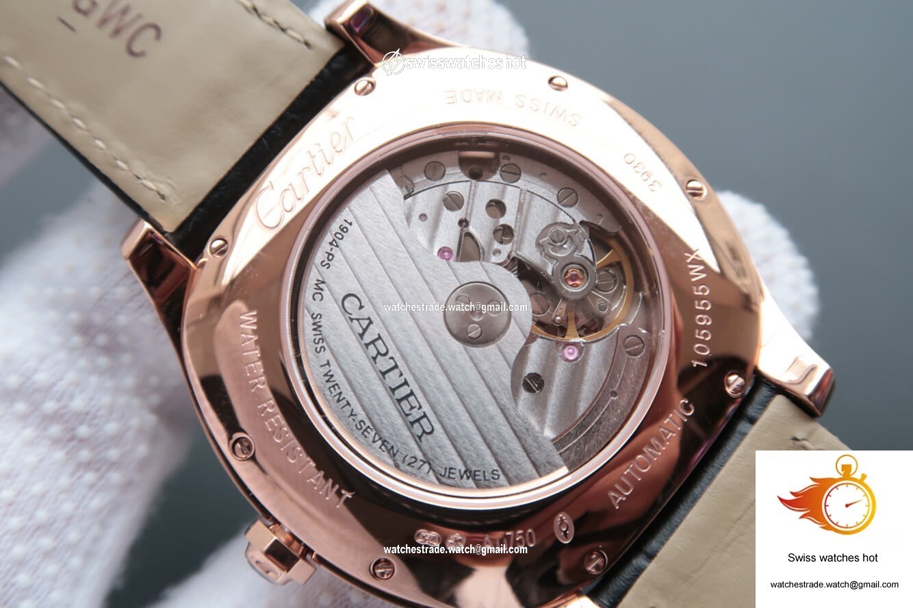 Drive De Cartier WGNM0003 V6 Factory Silver Dial 6