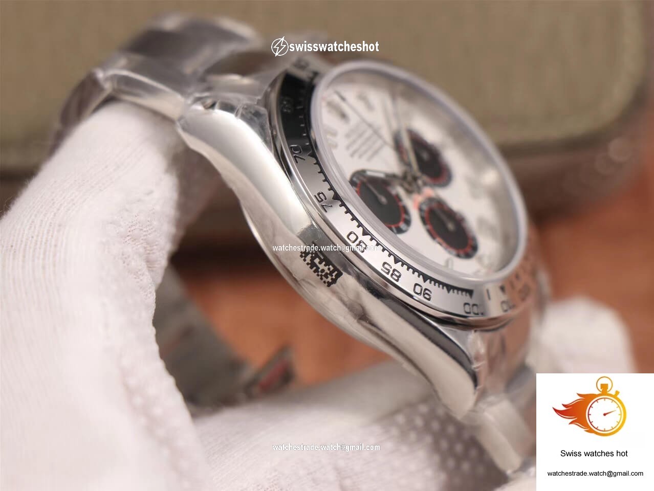 Rolex Daytona Cosmograph 116509 JH Factory White Dial 6