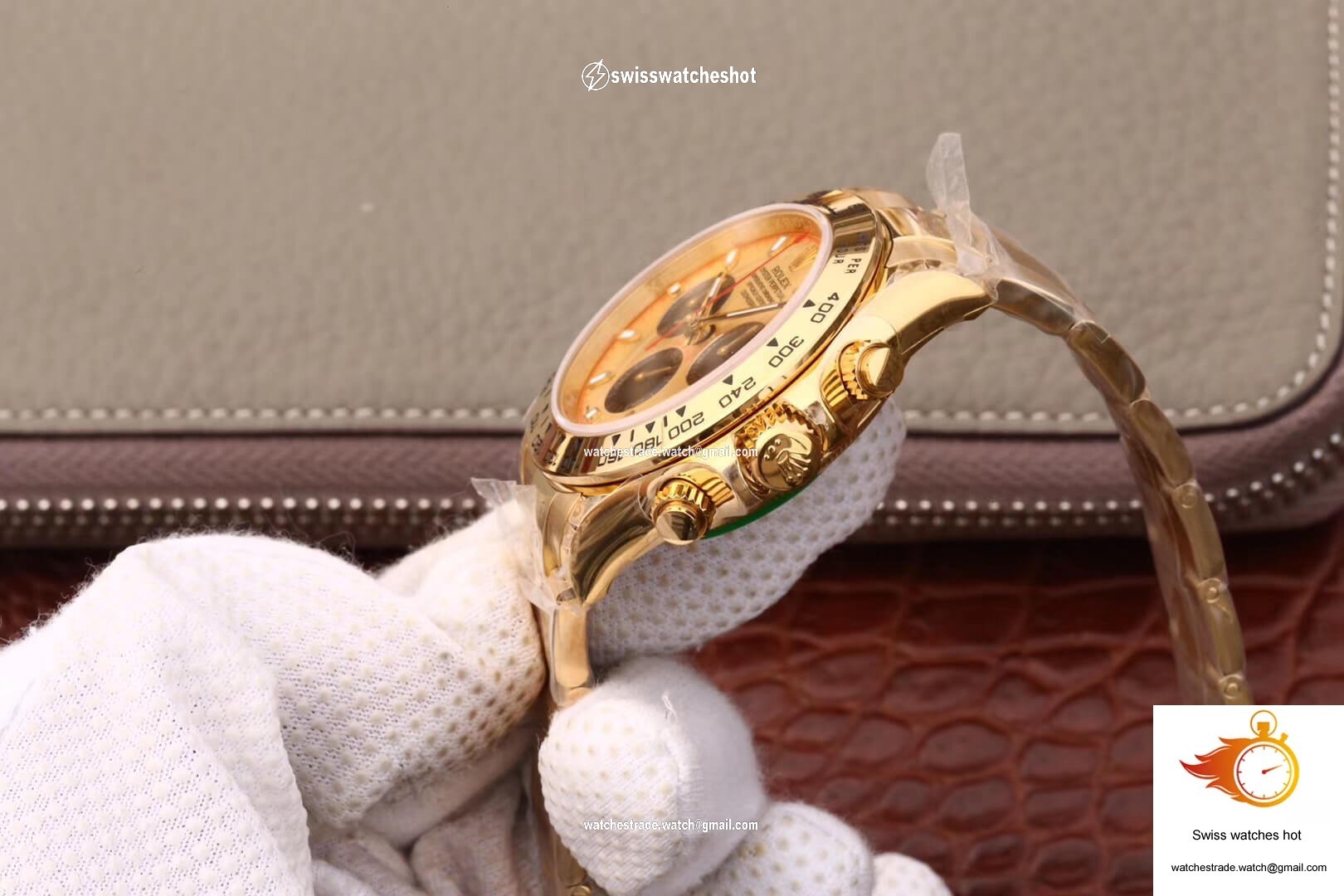 Rolex Daytona Cosmograph 116508 JH Factory Yellow Gold Dial 6