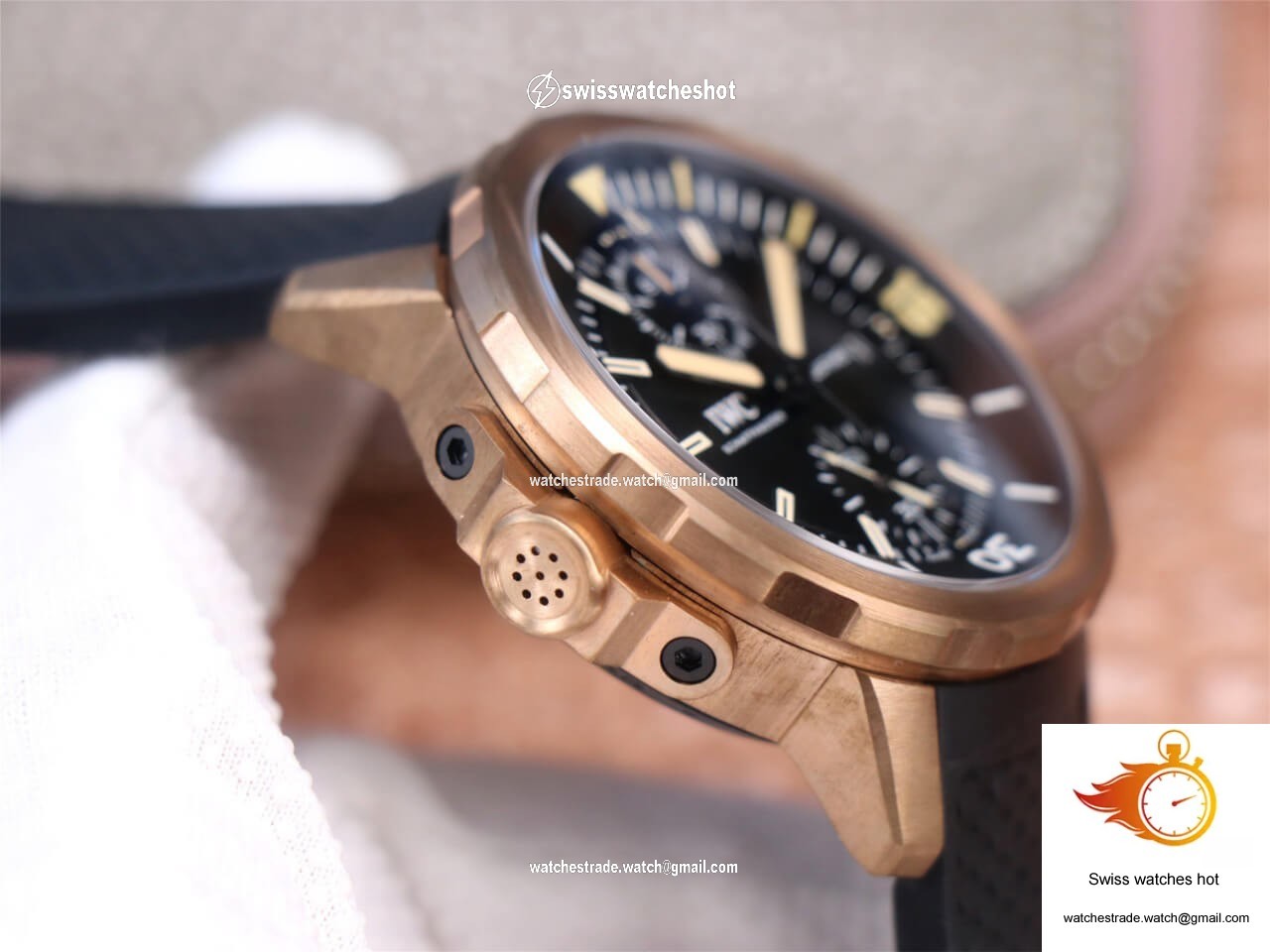 IWC Aquatimer IW379503 Darwin Adventure Tour Special Edition V6 Factory Black Dial 6