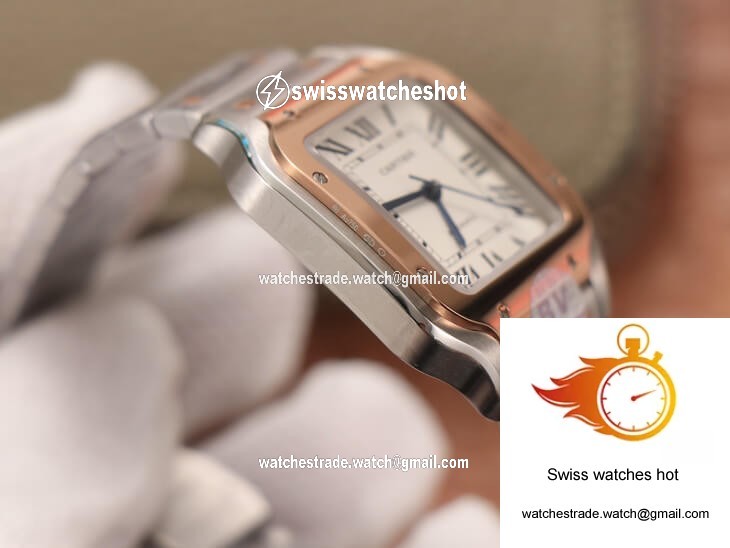 Cartier De Santos W2SA0007 BV Factory White Dial 6