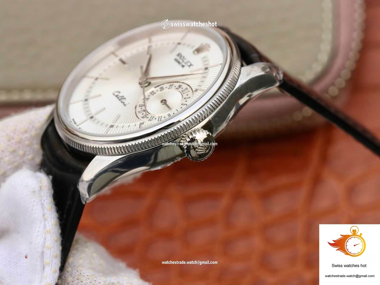 Rolex Celini Date M50519-0006 MKS Factory White Dial 6