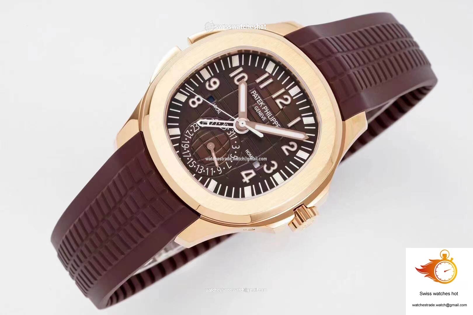 Patek Philippe Aquanaut 5164R-001 ZF Factory Brown Dial 6