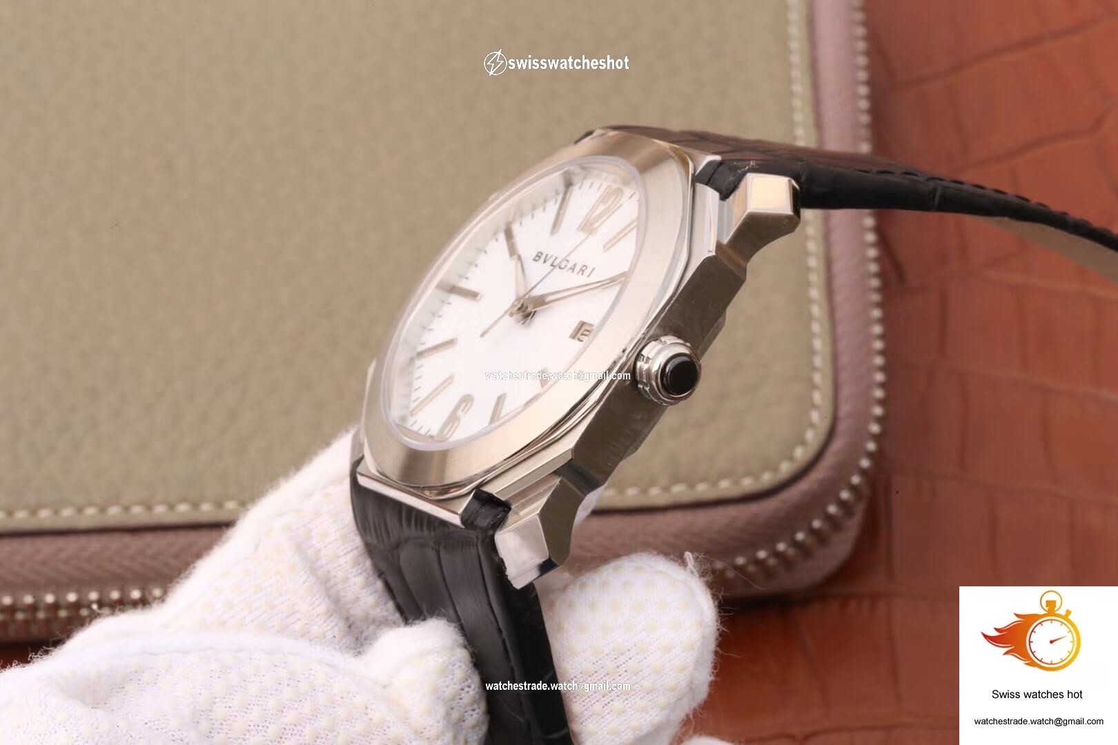Bvlgari Octo 102779 OC41C6SLD White Dial 6