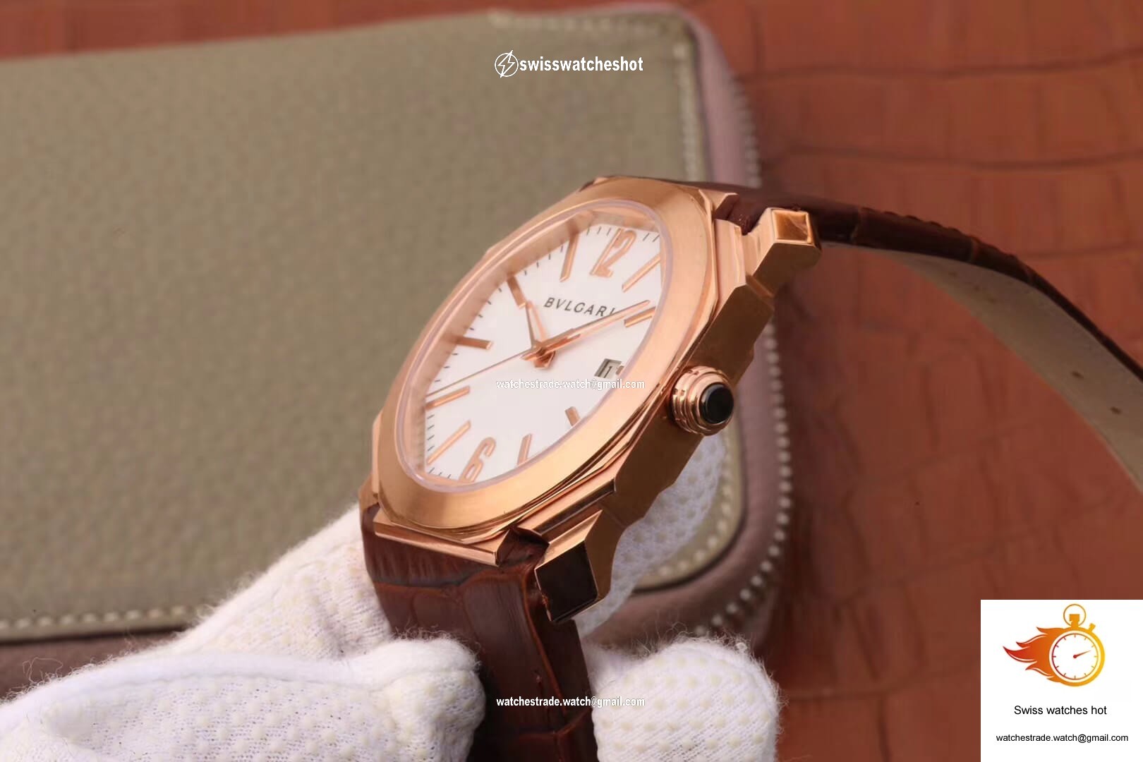 Bvlgari Octo 102119 BGOP38WGLD White Dial 6