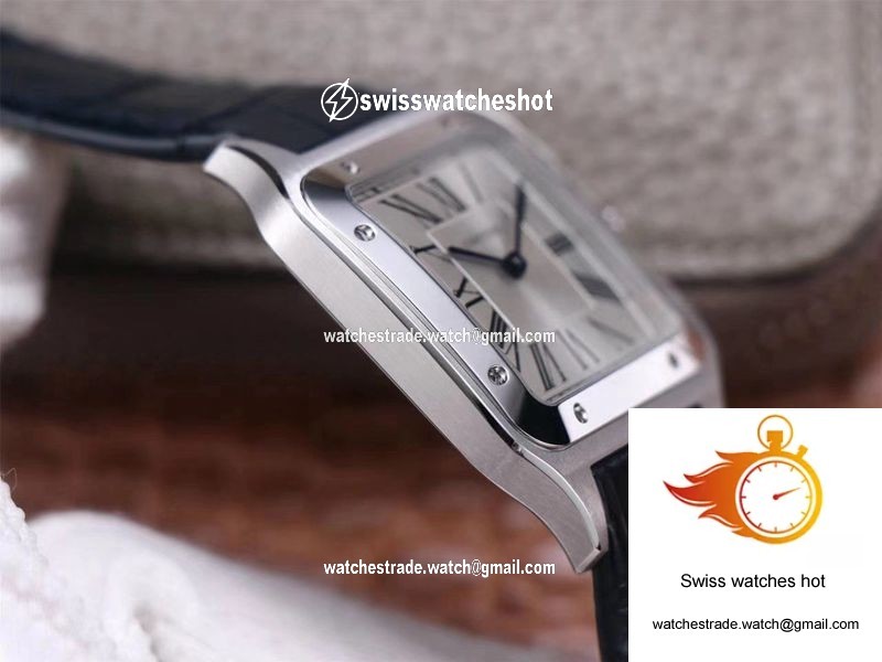 Cartier Santos Dumont WSSA0032 F1 Factory Silver Dial 6