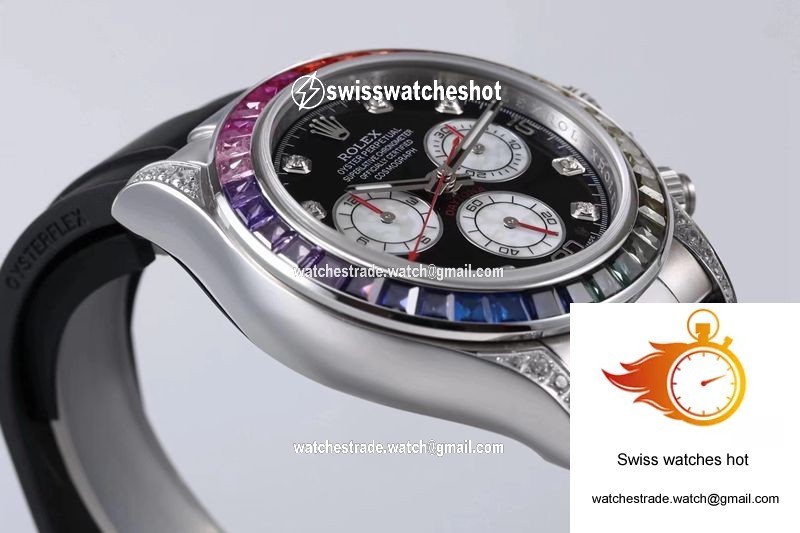 Rolex Daytona 116599RBOW BL Factory Black Dial 6