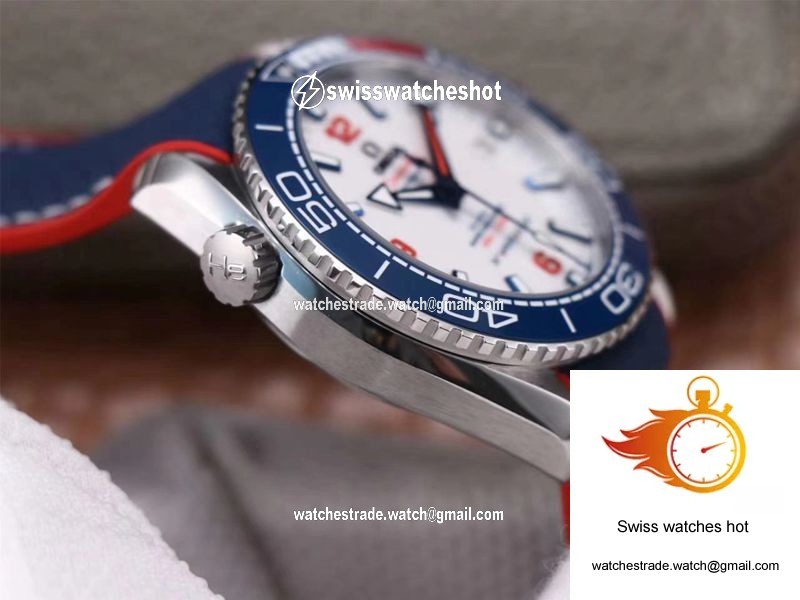 Omega Seamaster Planet Ocean 36th America’s Cup Limited Edition VS Factory White Dial 6