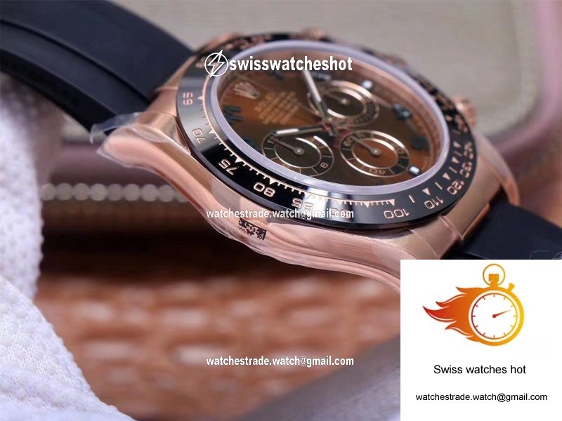 Rolex Daytona M116515LN-0015 Noob Factory Brown Dial 4130 Movement 6