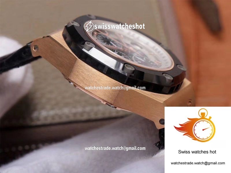 JF Factory Audemars Piguet Royal Oak Offshore 26078RO.OO.D002CR.01 Semi-hollow Dial 6