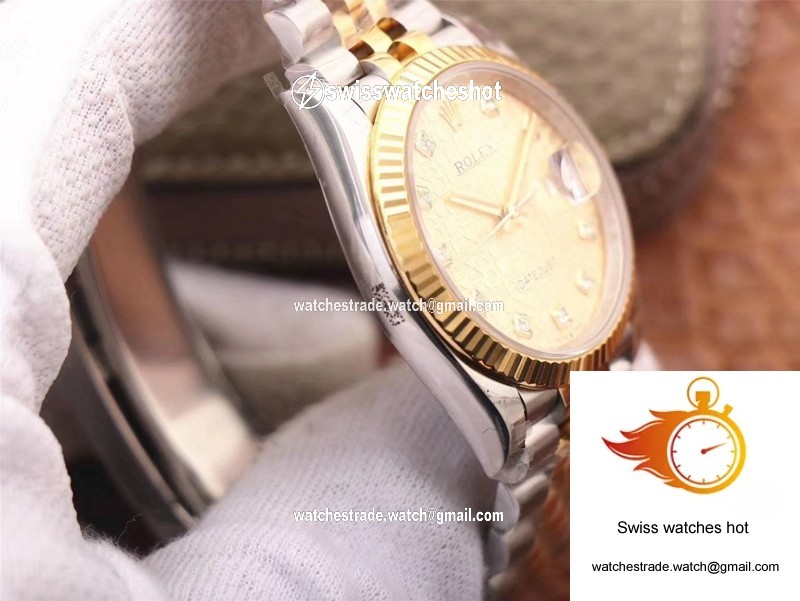 Rolex Datejust M126233-0033 EW Factory Champagne Dial 6