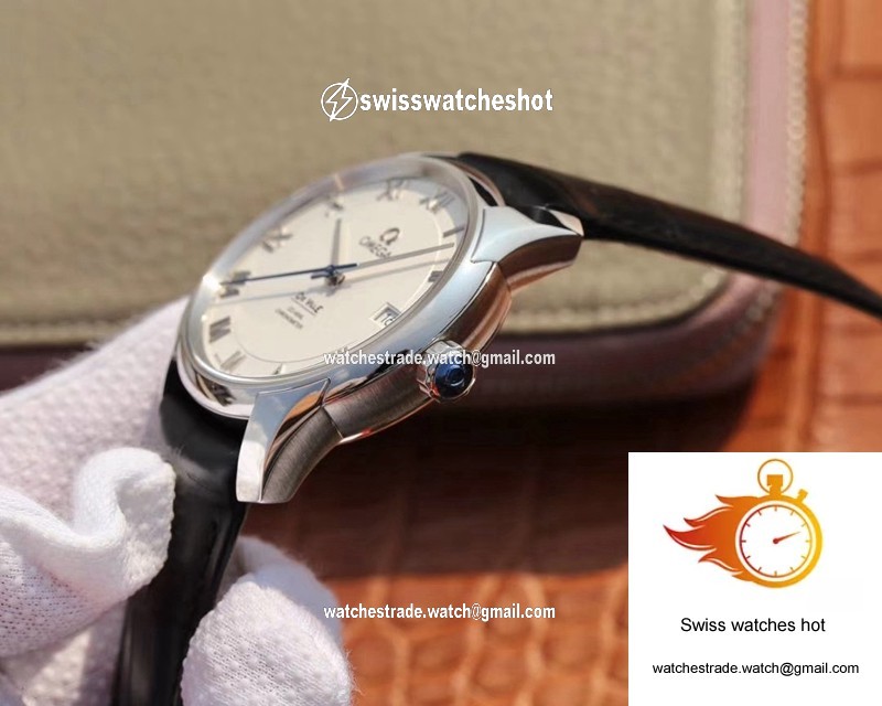 Omega De Ville 431.13.41.21.02.001 VS Factory White Dial 6