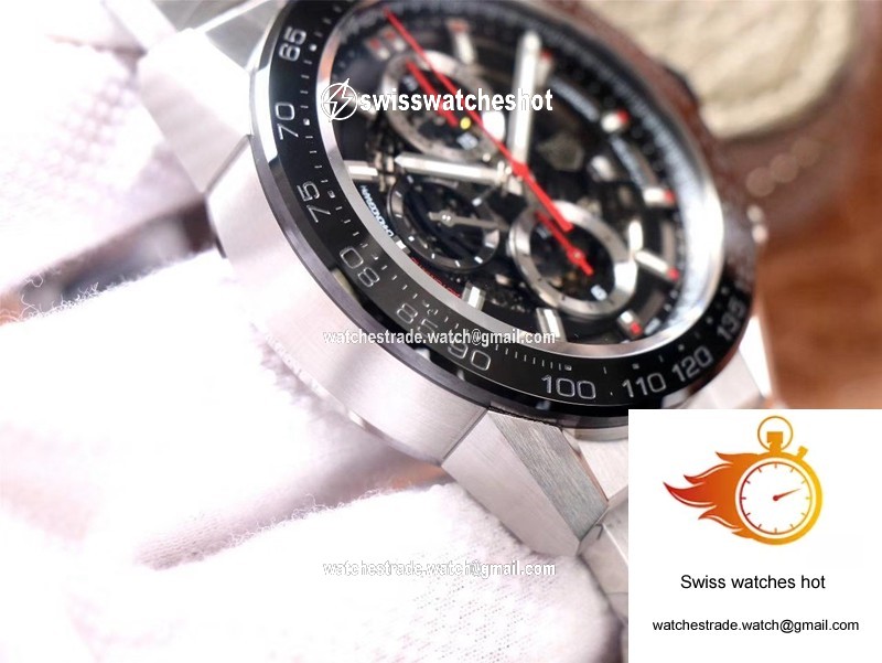 TAG Heuer Carrera CAR2A1W.BA0703 XF Factory Black Dial 6