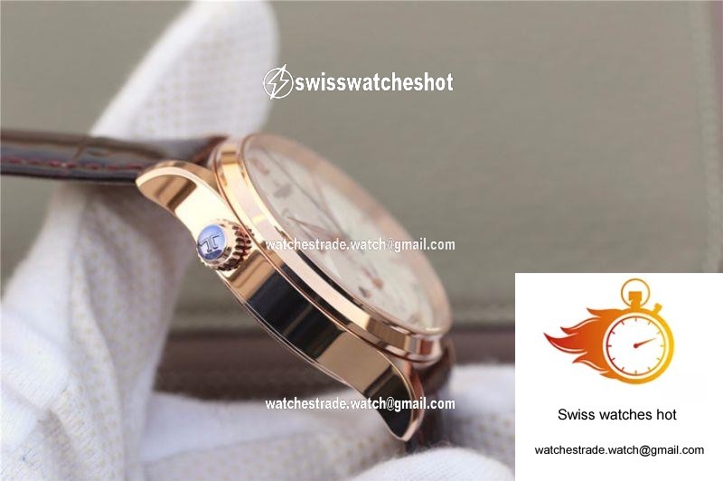 Jaeger-LeCoultre Master Calendar 1428421 Rose Gold White Dial 6