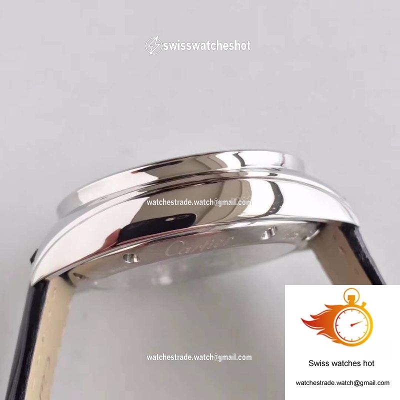 Cartier Drive De Tourbillon W4100013 18K Rose Gold White Dial 6