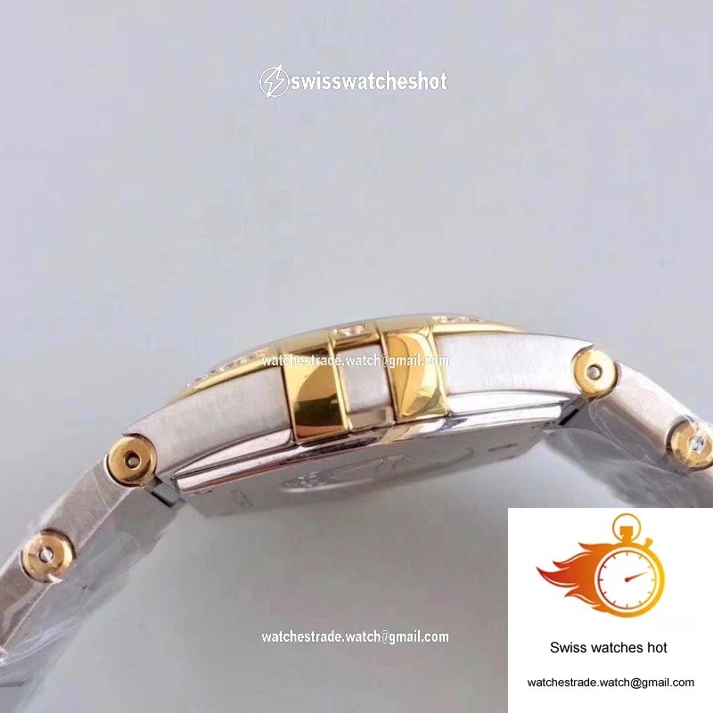 Omega Constellation Ladies 123.25.24.60.55.011 White Mother Of Pearl Dial 6
