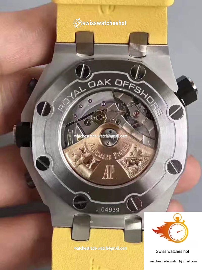 Audemars Piguet Royal Oak Offshore Diver Chronograph 26703ST.OO.A051CA.01 JF Factory Yellow Dial 6