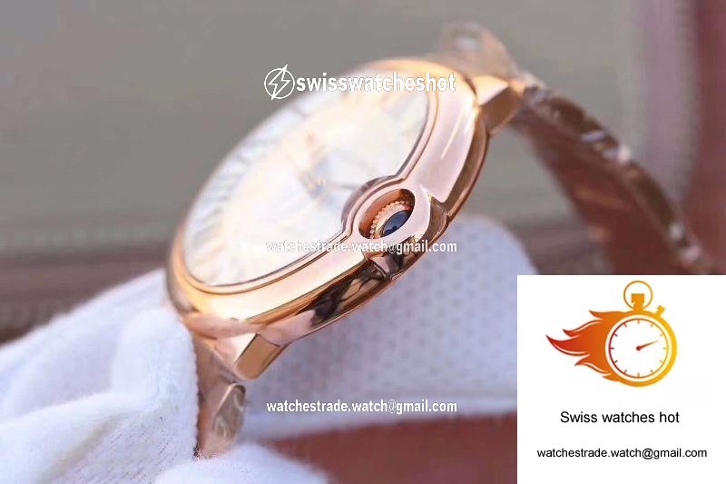 Ballon Bleu De Cartier 42MM W69006Z2 V9 Factory White Textured Dial 6