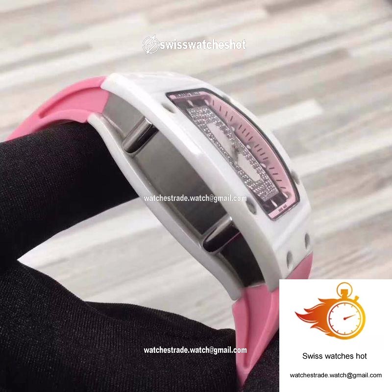 Richard Mille RM07 Ladies Pink Dial with Diamonds 6