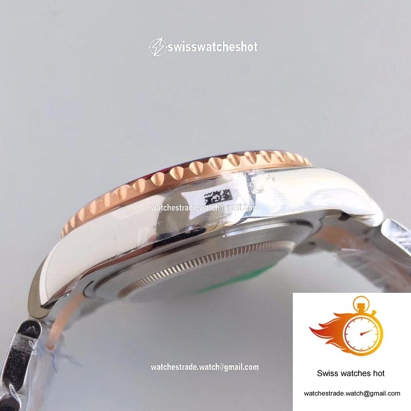 Rolex Yacht Master II 116681 JF Factory Rose Gold White Dial 6