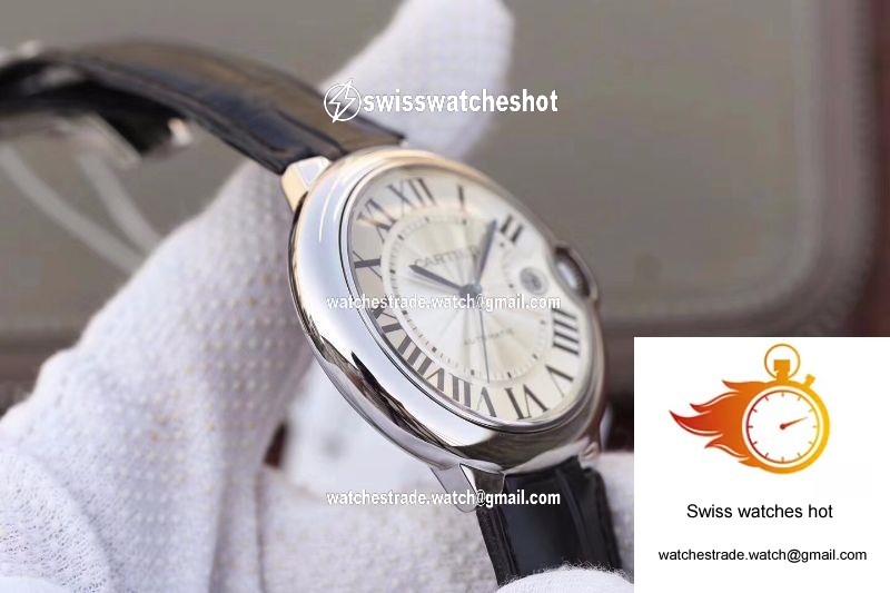 Ballon Bleu De Cartier 42MM W6901351 V9 Factory Silver Dial 6