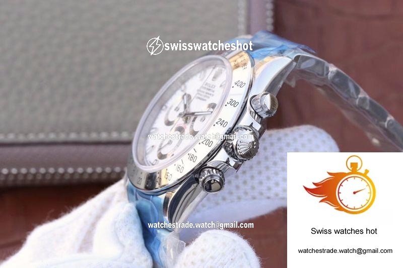 Rolex Daytona Cosmograph 116520 Noob Factory White Dial 6