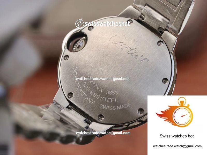 Ballon Bleu De Cartier 33mm V6 Factory White Dial 6