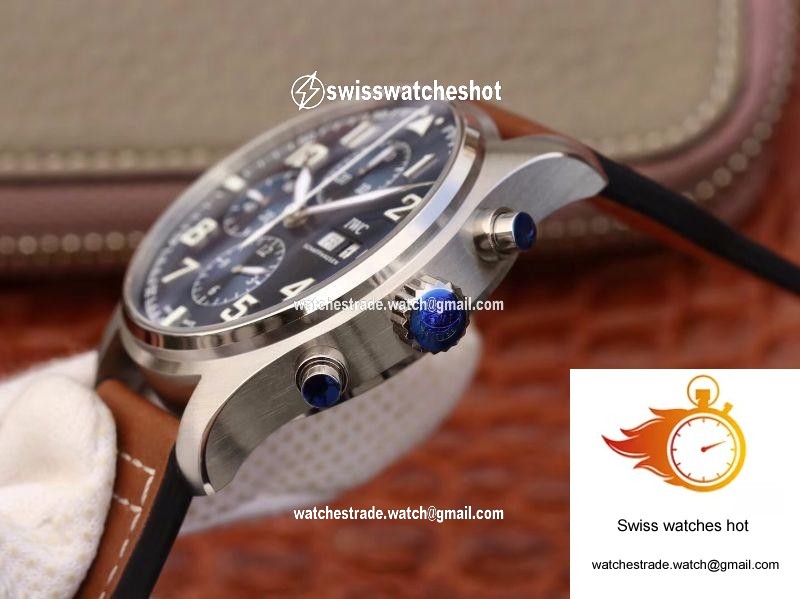 IWC Pilot Chronograph Edition Le Petit Prince IW377714 ZF Factory Blue Dial 6