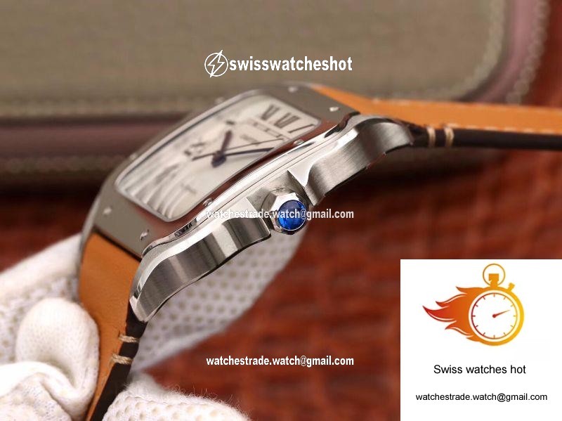 Cartier Santos De Cartier Large 2018 WSSA0009 KOR Factory White Dial 6