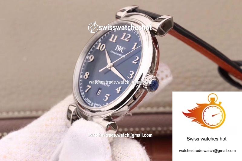 IWC Da Vinci Automatic IW356601 MKS Factory Blue Dial 6