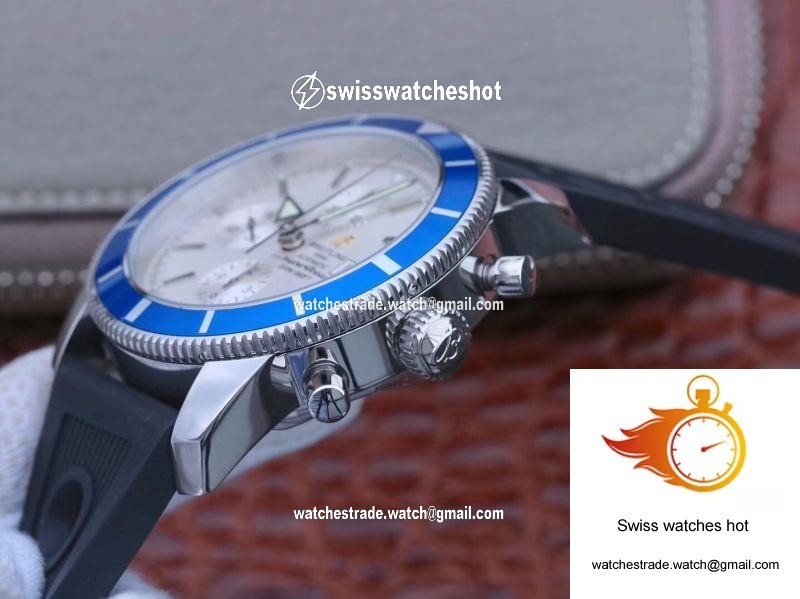 Breitling Superocean Heritage II 46MM A1331217 OM Factory White Dial 6