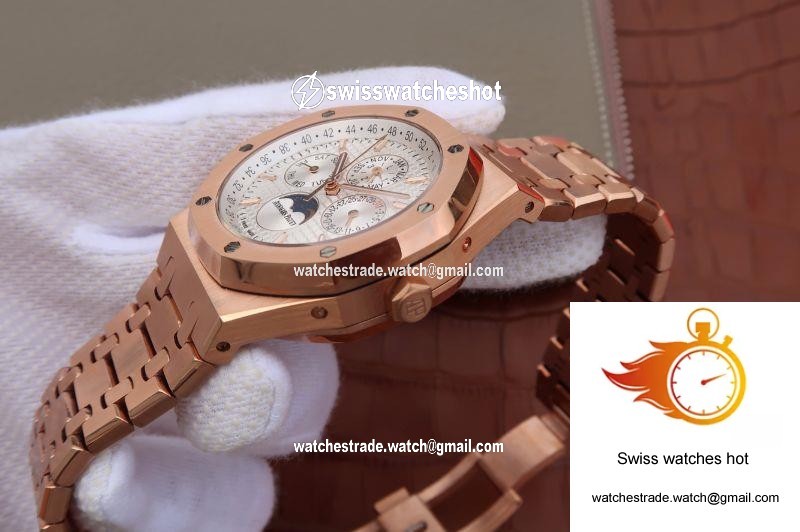 Audemars Piguet Royal Oak 41MM 26574OR.OO.1220OR.01 JF Factory White Dial 6