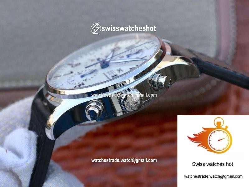 IWC Pilot Chronograph IW377725 ZF Factory White Dial 6