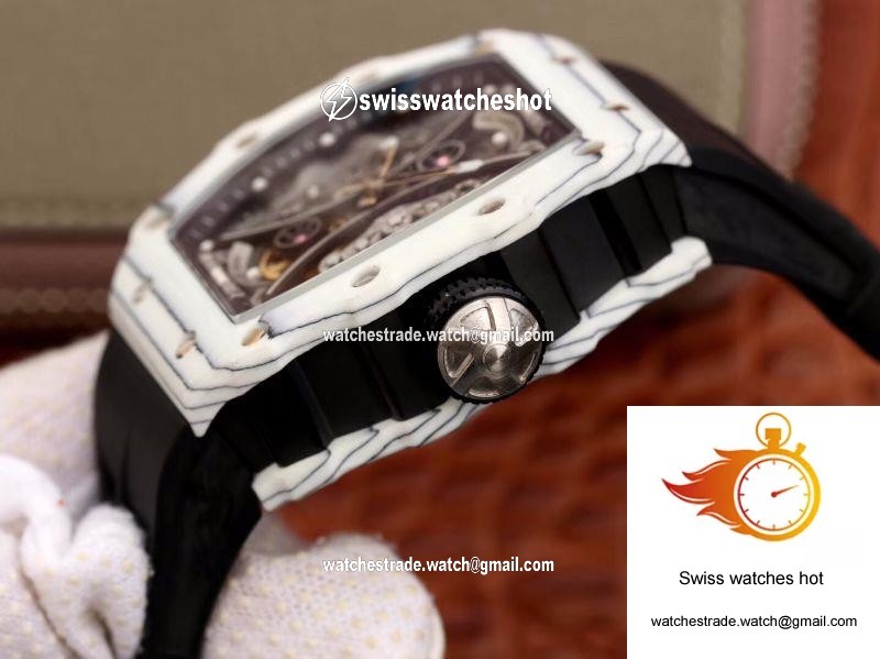 Richard Mille RM53-01 White Ceramic Case Skeleton Dial 6