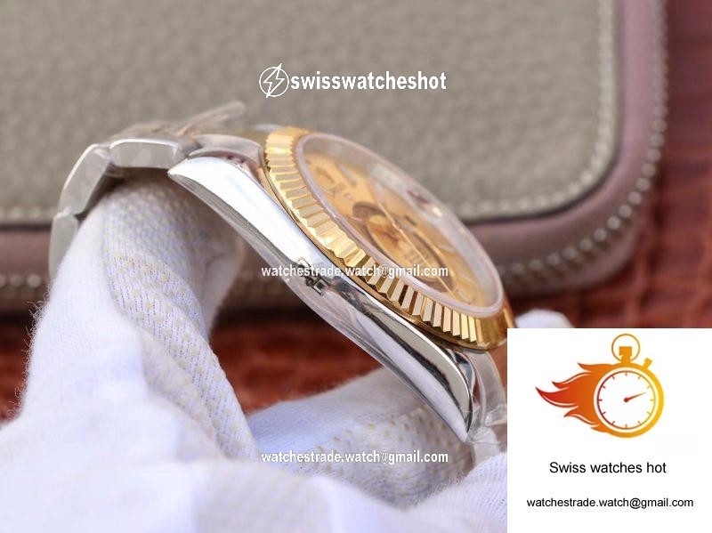 Rolex SKY-DWELLER 326938-72418 Gold Dial 6